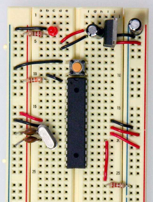 LED leads on Arduino pin 13