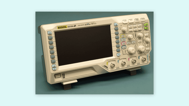 50MHz, 4-channel oscilloscope.