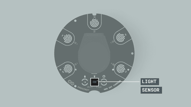 The APDS-9960 sensor on the MKR IoT Carrier