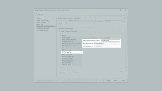 Configure Wi-Fi Credentials