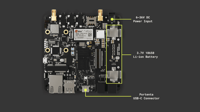 Portenta Max Carrier power options