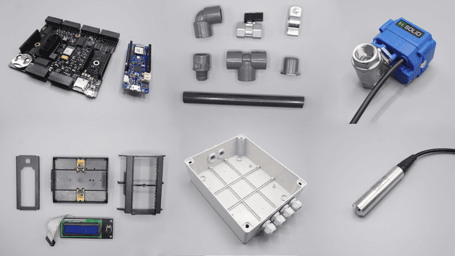 Project main hardware and materials