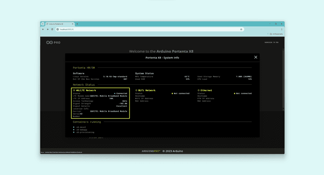 PRO 4G GNSS Module OOTB Activation - System Information